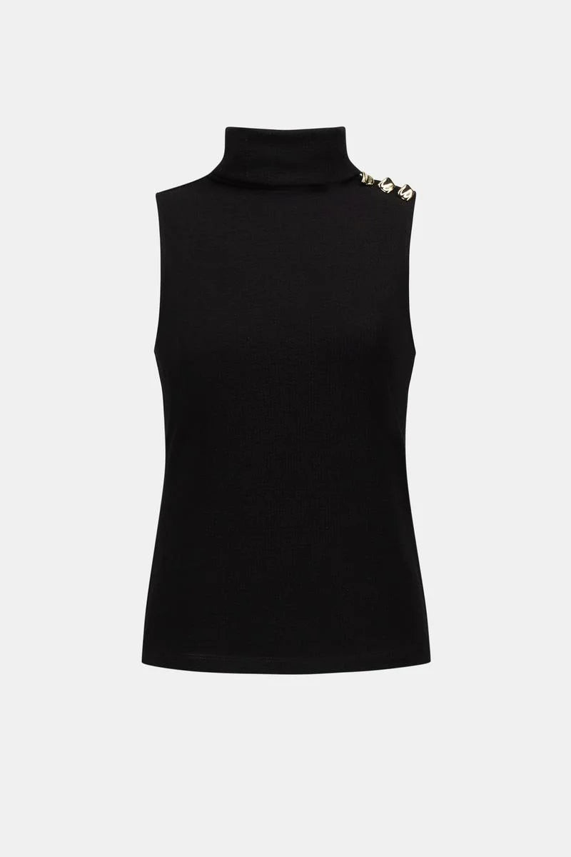 Joseph Ribkoff Fall 2026-263101-11-Top-Black - The Coach Pyramids