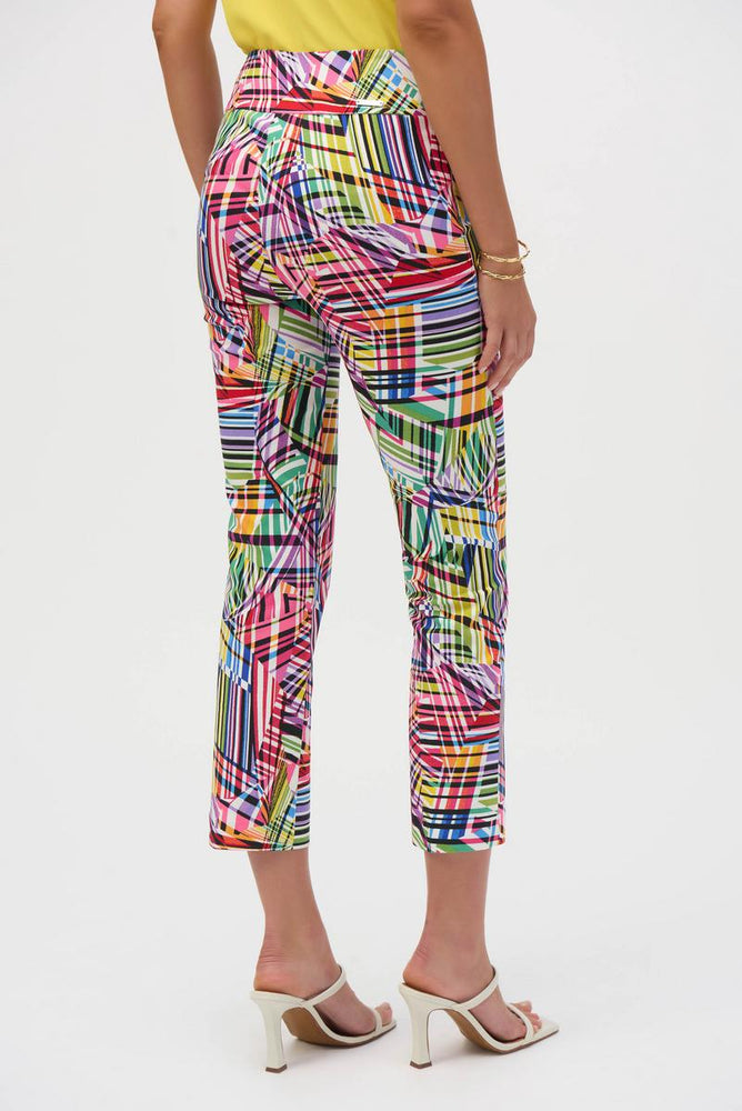 Joseph Ribkoff Summer 2025-252233-178-Pant-Black/Multi