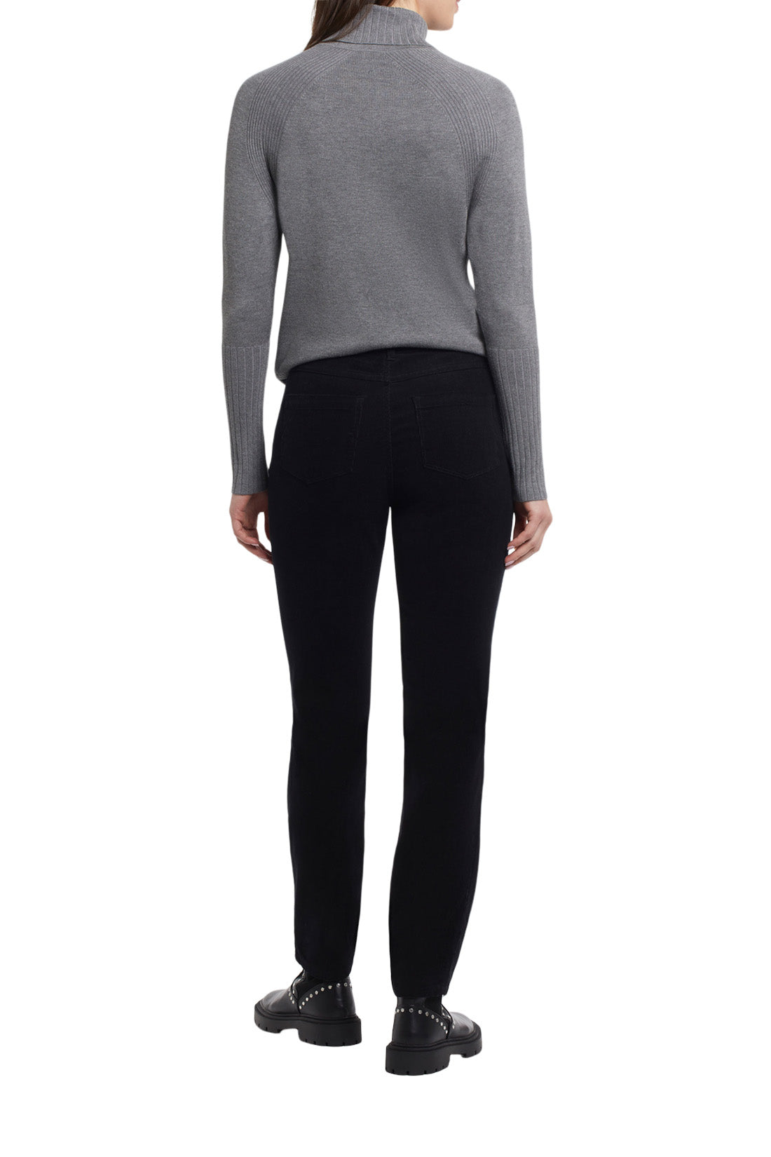 TRIBAL- 1085O-PULL-ON-PANT-COLOR-BLACK - The Coach Pyramids