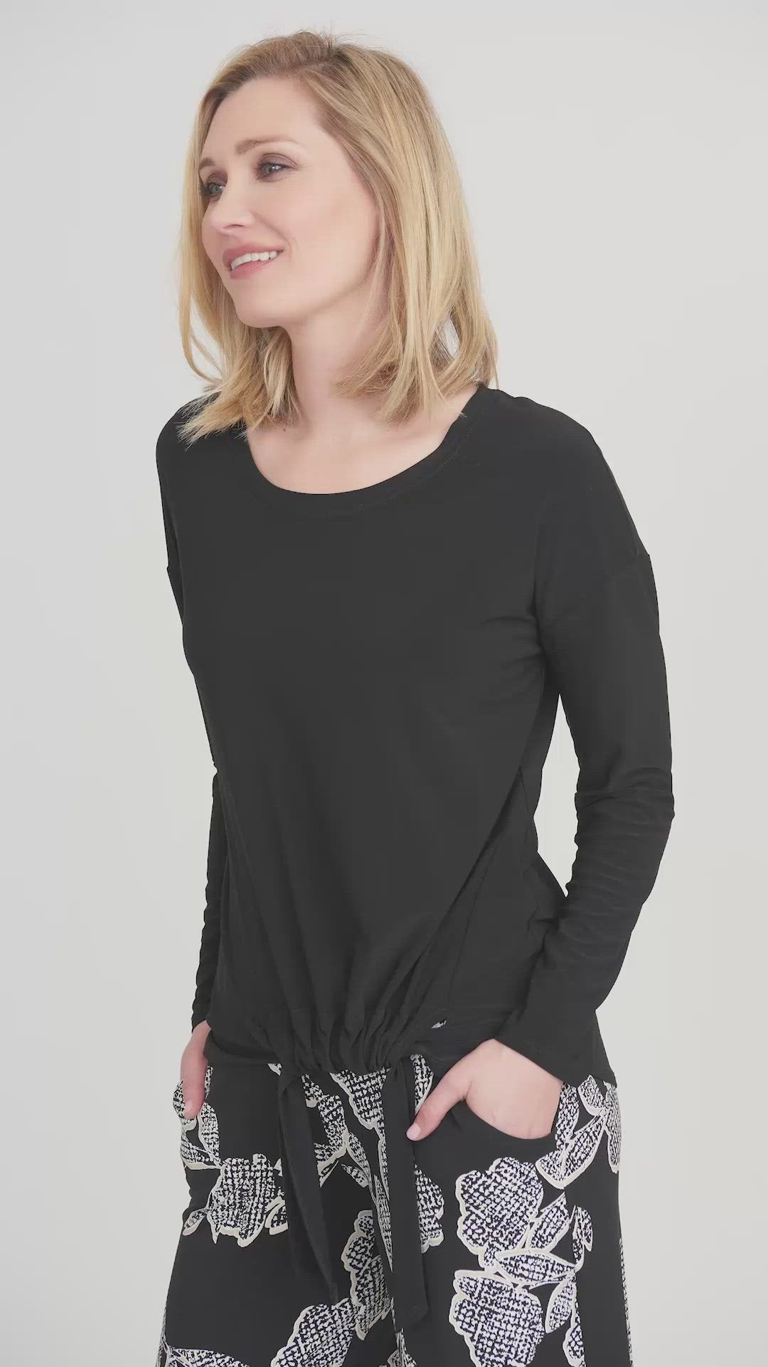 Joseph Ribkoff Fall 2020 Top 203450 (Black)