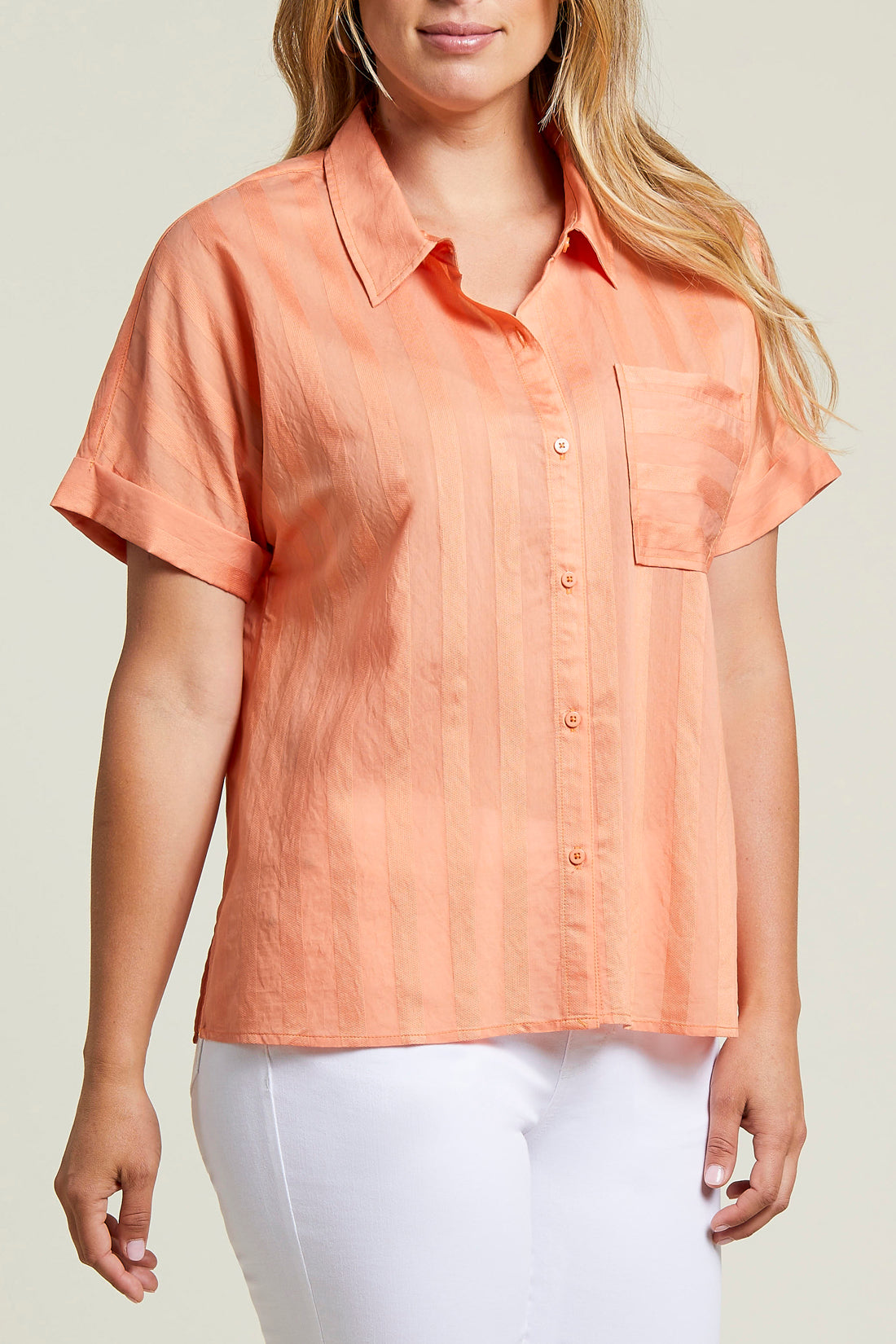 Tribal Spring/Summer 2023 - 1333O-3742-Top-Clay - The Coach Pyramids