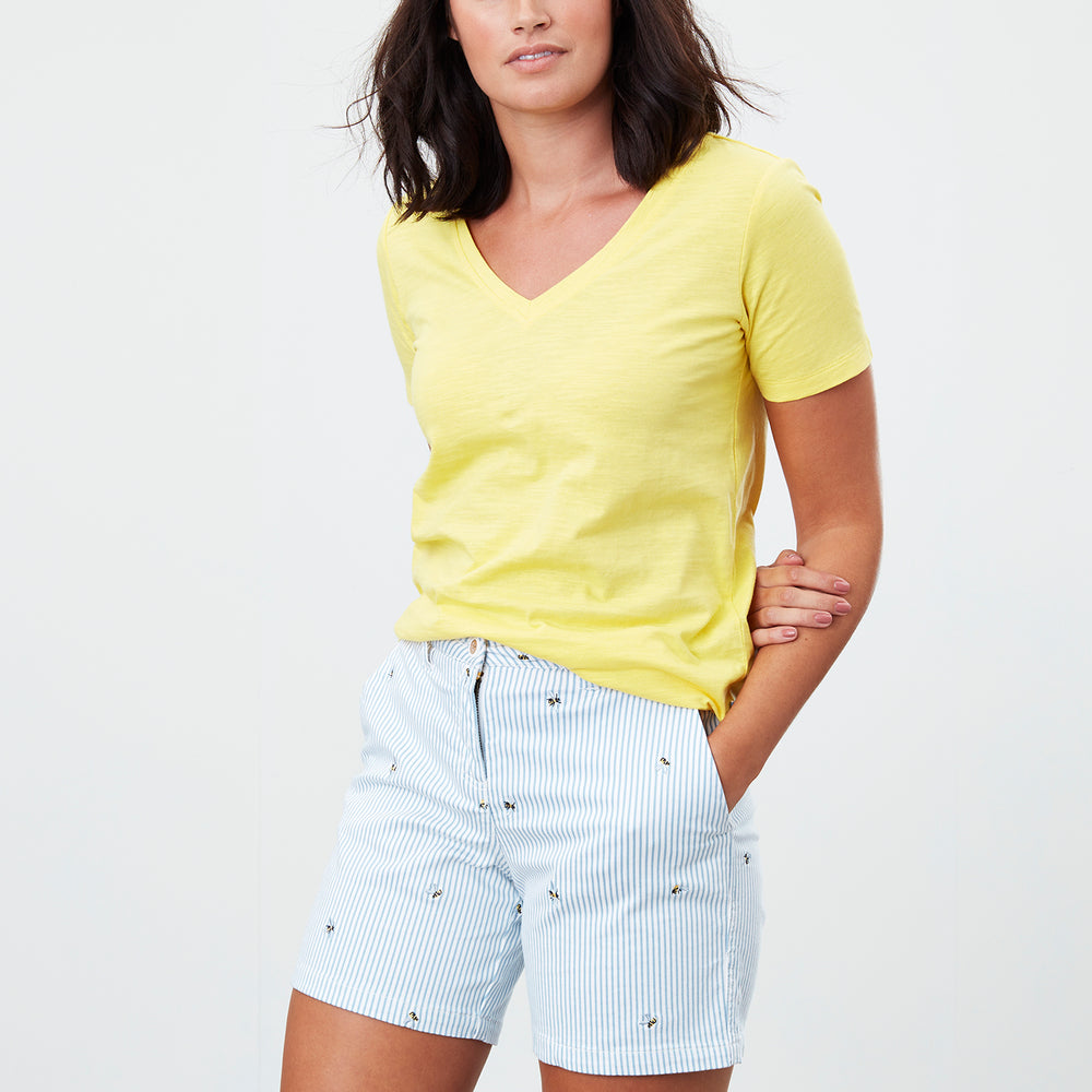 Copy of Joules Spring/Summer 2021 - Top - 213652 - Lemon Sherbert - The Coach Pyramids