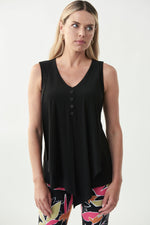 Joseph Ribkoff 221357 - Layered Sleeveless Top - Margarita - The Coach Pyramids