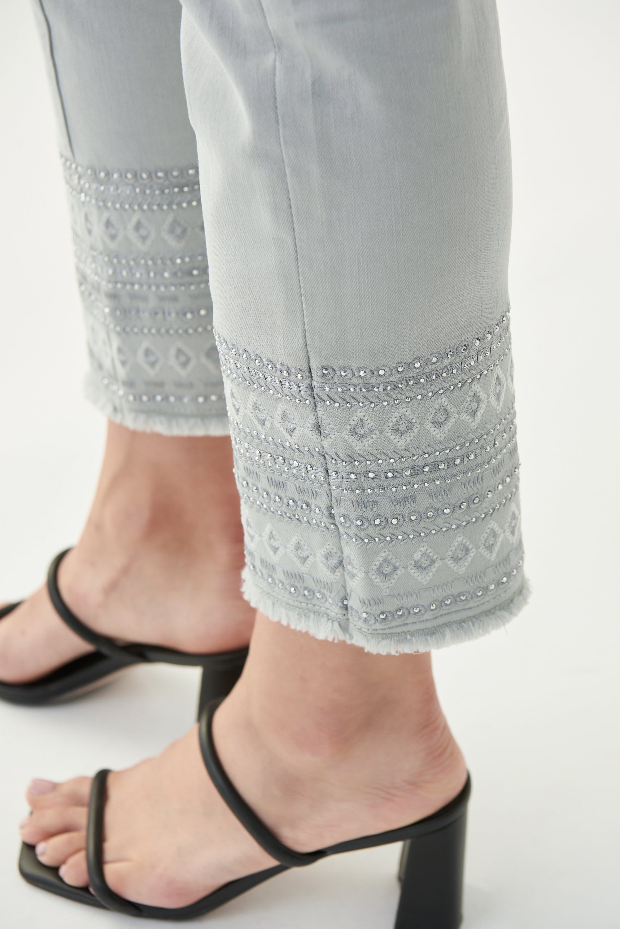 Joseph Ribkoff - Ribkoff 221934- Pant - Grey – The Coach Pyramids