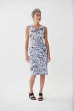 Joseph Ribkoff Summer 2022 - 222191 - Dress - Vanilla/Black - The Coach Pyramids