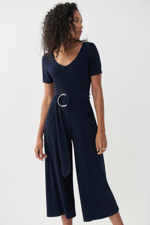 Ribkoff Spring 2022 - 221210 - Jumpsuit - Espresso - The Coach Pyramids