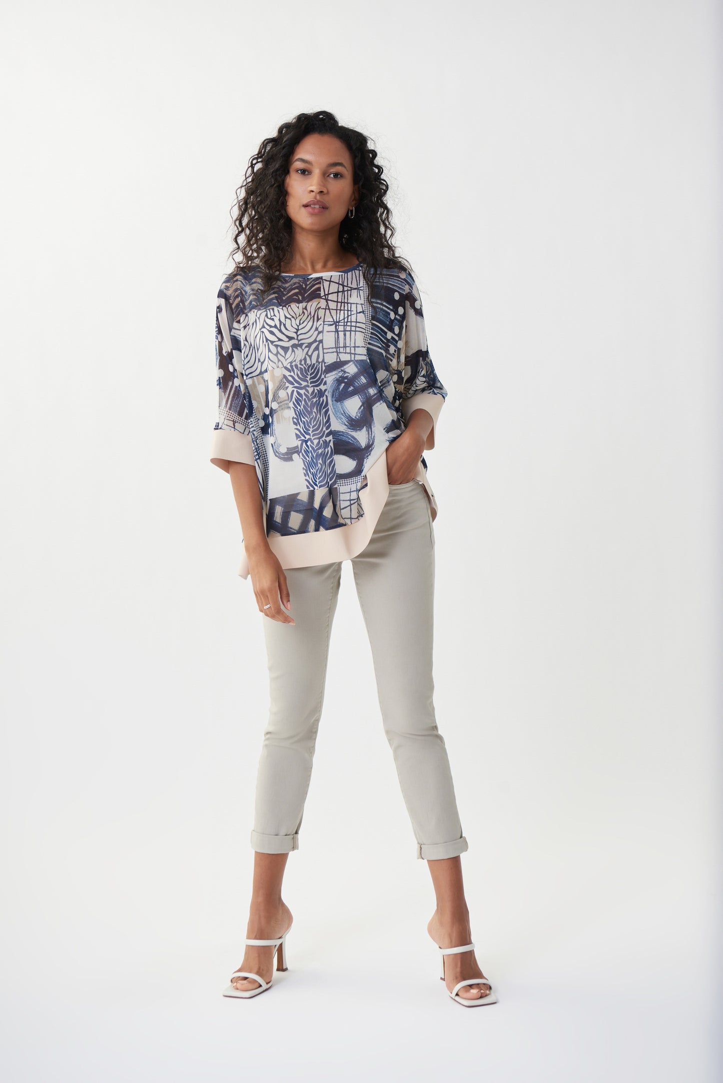 Ribkoff Summer 2022 - 222917 - Pant - Sand - The Coach Pyramids