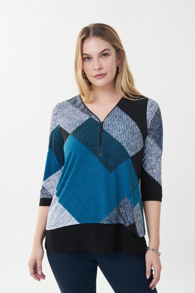 Joseph Ribkoff Fall 2022 - Tunic - 223163 - The Coach Pyramids