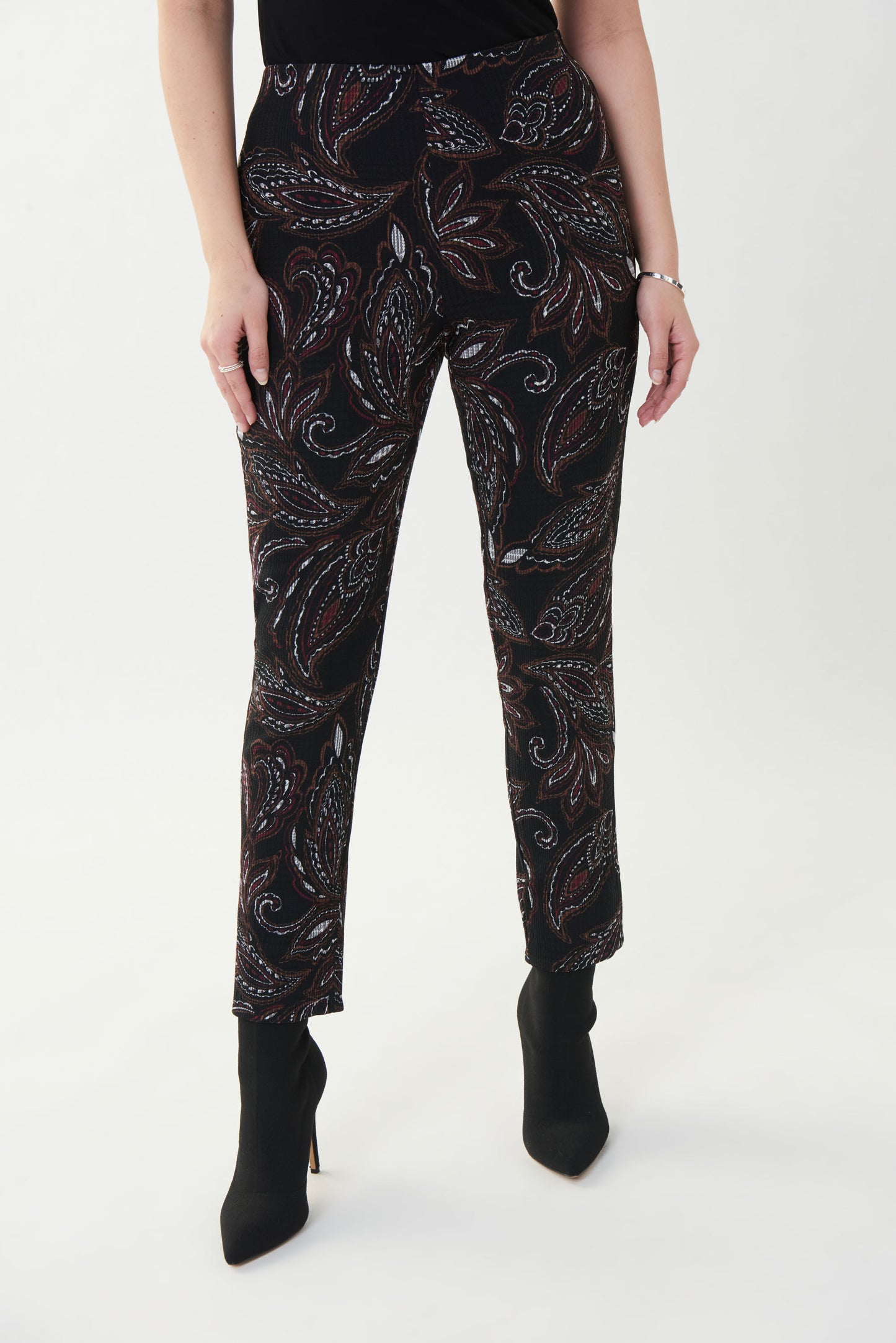 Joseph Ribkoff Fall 2022 - Paisley Print Pant Style - 223243 - The Coach Pyramids