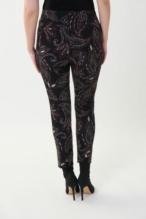 Joseph Ribkoff Fall 2022 - Paisley Print Pant Style - 223243 - The Coach Pyramids