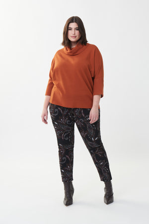 Joseph Ribkoff Fall 2022 - Paisley Print Pant Style - 223243 - The Coach Pyramids