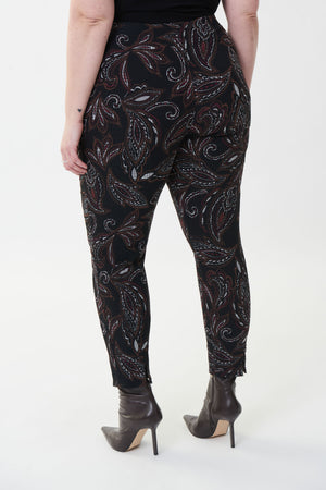 Joseph Ribkoff Fall 2022 - Paisley Print Pant Style - 223243 - The Coach Pyramids