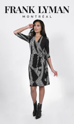 Frank Lyman Fall 2022 - Knit Dress - 223270 - The Coach Pyramids