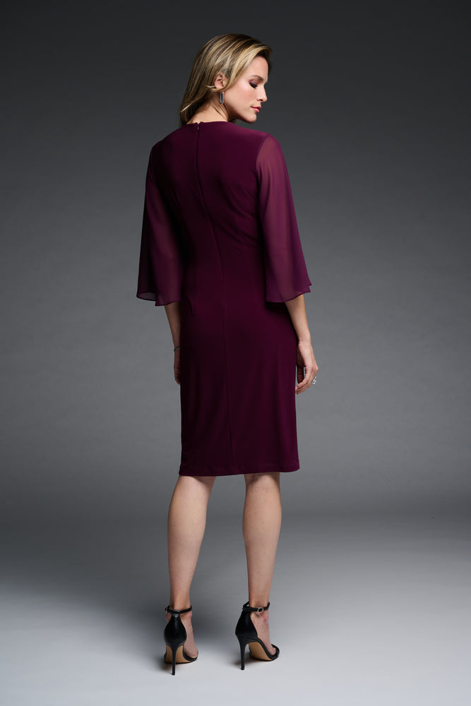 Joseph Ribkoff Fall 2022 - Chiffon Dress - 223705 - The Coach Pyramids