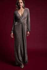 Joseph Ribkoff Fall 2022 - Dress (Taupe) - 223711 - The Coach Pyramids