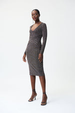 Joseph Ribkoff Winter 2022 - Dress - 224239 - The Coach Pyramids