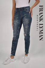 Frank Lyman Denim Pant 226101U - The Coach Pyramids