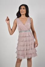 Frank Lyman - Dress 228211 - BLUSH - The Coach Pyramids