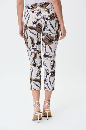 Joseph Ribkoff Spring 2023 - Pant- 231269- Beige/Multi - The Coach Pyramids