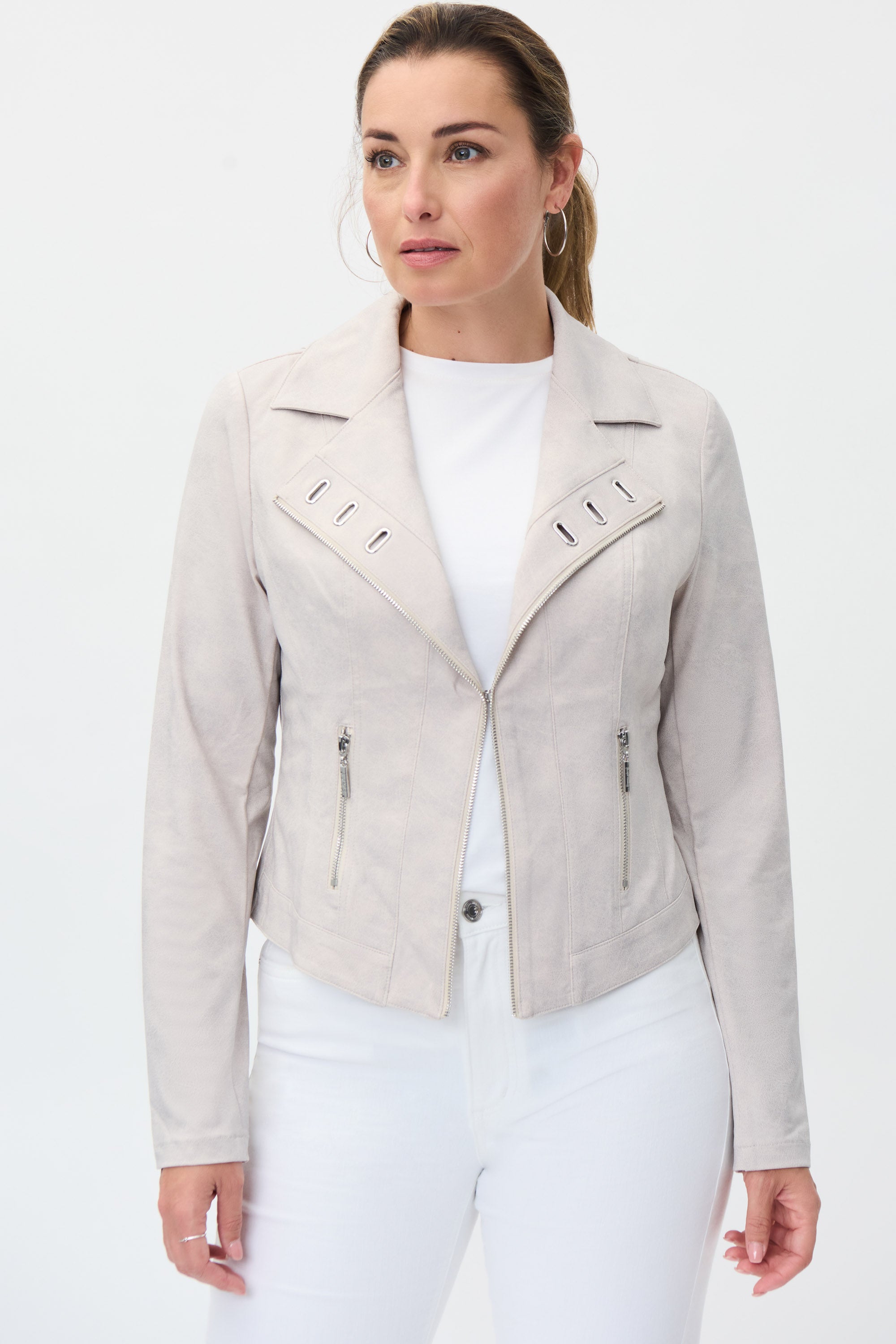 23区 LIGHT BEIGE SPRING COAT Joseph Ribkoff Spring 2023 - Jacket - 231934 - Dune – The