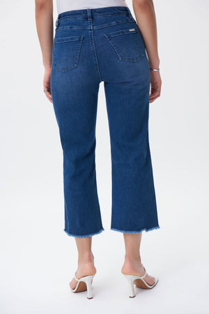 Joseph Ribkoff Spring 2023 -Pant - 231954 - DK Denim Blue - The Coach Pyramids