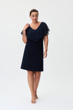 Joseph Ribkoff-232240- 2166-Dress-Midnight Blue - The Coach Pyramids