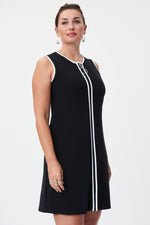 Joseph Ribkoff-232264-110-Dress-Black/Vanilla - The Coach Pyramids