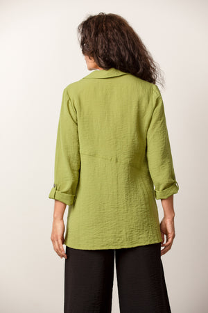 Habitat Fall/Winter 2022 - H30626 - Blouse - Leaf - The Coach Pyramids