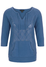 Tribal Cotton Sweater - w/Front Pocket - 3730 - The Coach Pyramids