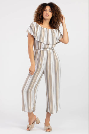 Tribal On/Off the Shoulder Jumpsuit - 3758O - The Coach Pyramids