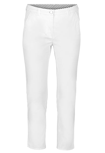 Tribal - Pant Cropped - White - 3786 - The Coach Pyramids