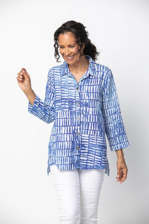 Habitat Spring/Summer 2023 -43438 -Blouse-Royal - The Coach Pyramids