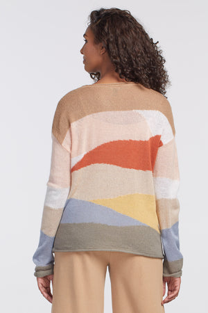 Intarsia Sweater -  4669O - The Coach Pyramids