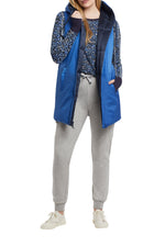 TRIBAL-4687O-Reversible-Hooded-Puffer-Vest-Color-DK Navy - The Coach Pyramids