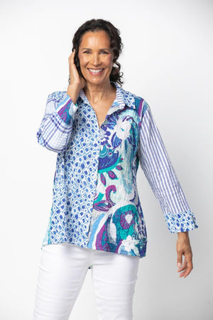 Habitat Spring/Summer 2023- 48923 -Blouse-Royal - The Coach Pyramids