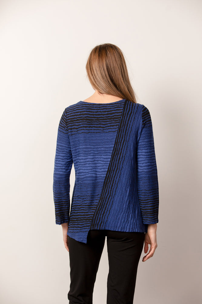 Habitat Fall/Winter 2022 - H87218 - Tunic - Cobalt - The Coach Pyramids