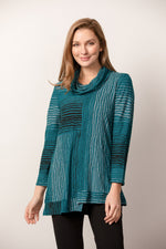 Habitat Fall/Winter 2022 - H57221 - Tunic - Cobalt - The Coach Pyramids