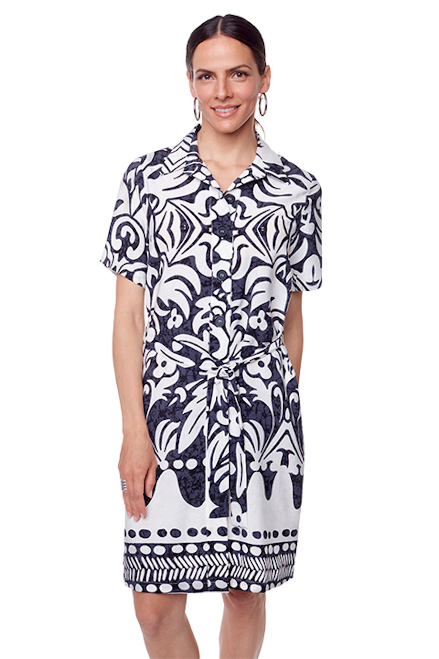 Carre Noir-6058-Dress-Black - The Coach Pyramids