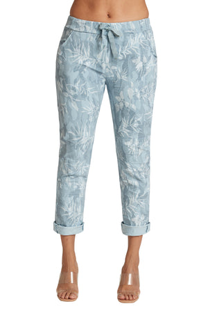 Carre Noir-6130-Pant-Blue - The Coach Pyramids