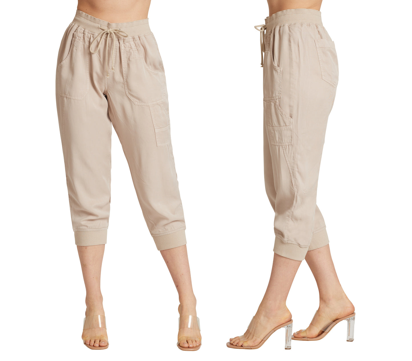 Carre Noir-6162-Jogger-Tan - The Coach Pyramids
