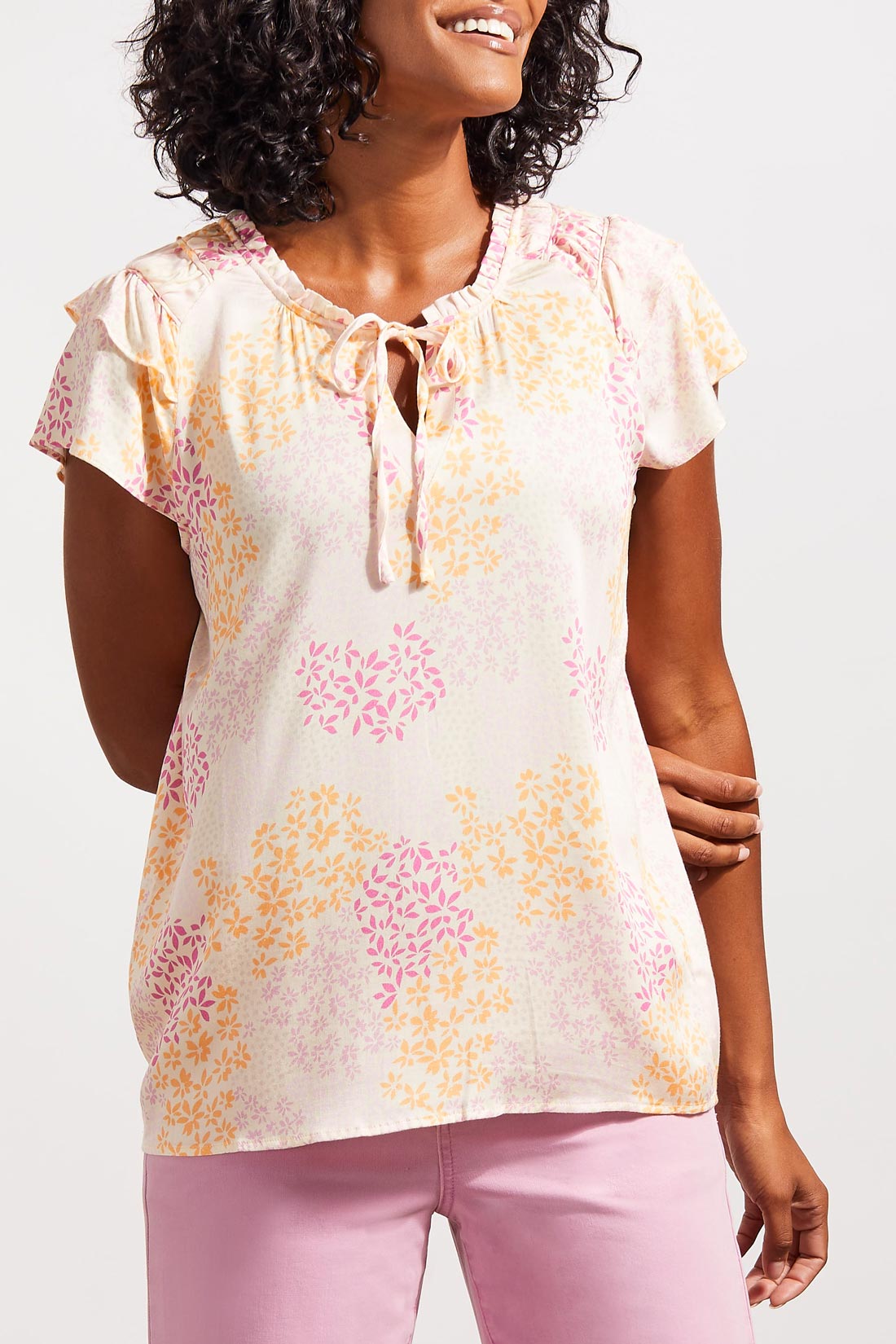 Tribal-7296O-1434-Blouse-Sorbet - The Coach Pyramids