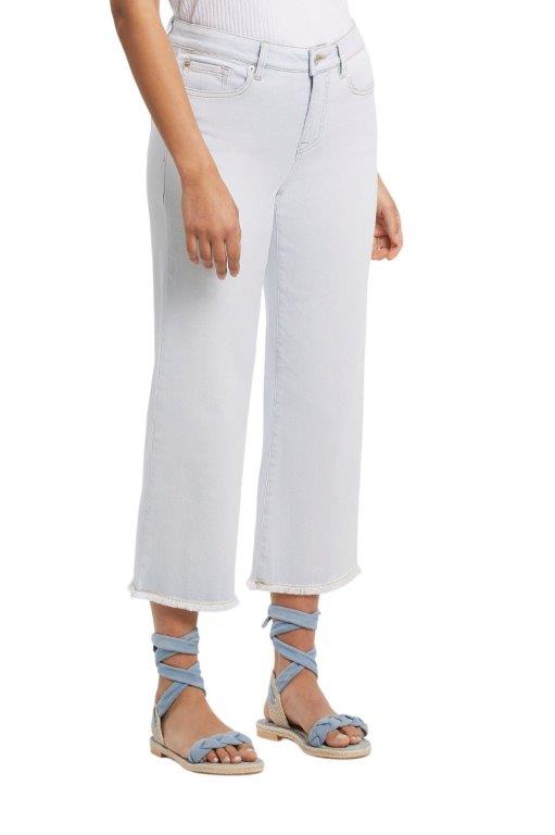 Tribal - Audrey - 5 Pocket - Capri - 7378O - Blue/White - The Coach Pyramids