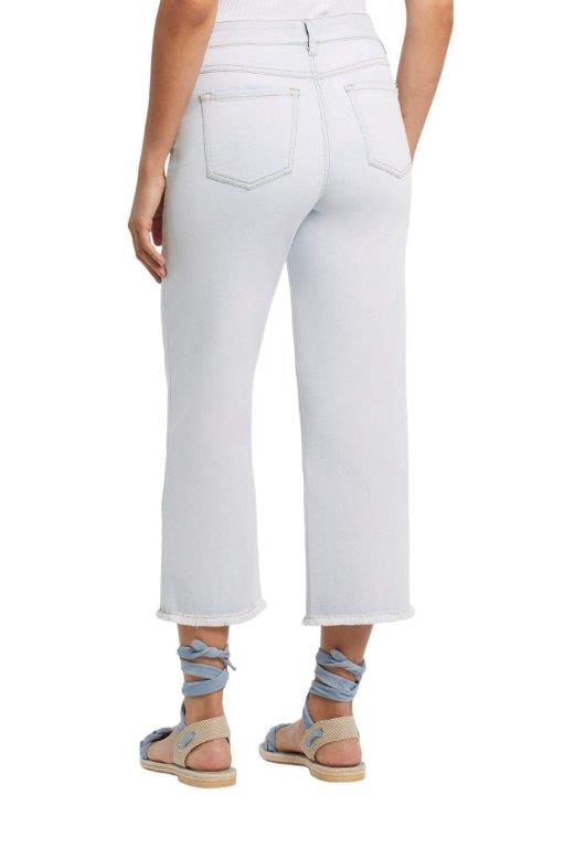 Tribal - Audrey - 5 Pocket - Capri - 7378O - Blue/White - The Coach Pyramids