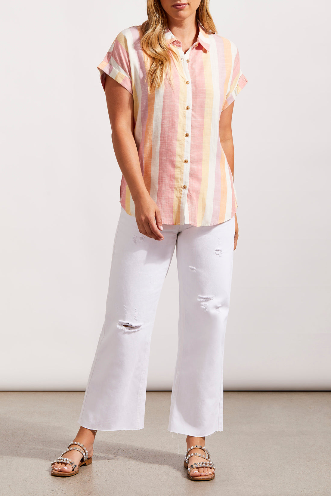 Tribal-7731O-4186-Shirt -Sorbet - The Coach Pyramids