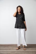 Habitat Spring/Summer 2022 - Stripe Top - H78137 - White - The Coach Pyramids