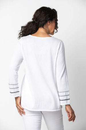 Habitat Spring/Summer 2023 -83030 -Sweater-White - The Coach Pyramids