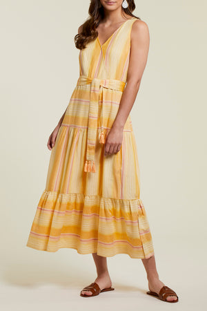 Tribal-847O-4767-Dress-Yellovango - The Coach Pyramids