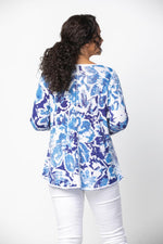 Habitat Spring/Summer 2023 -85805 -V Neck-Royal - The Coach Pyramids