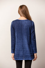 Habitat Fall/Winter 2022 - H86332 - Sweater - V-Neck - Cobalt - The Coach Pyramids