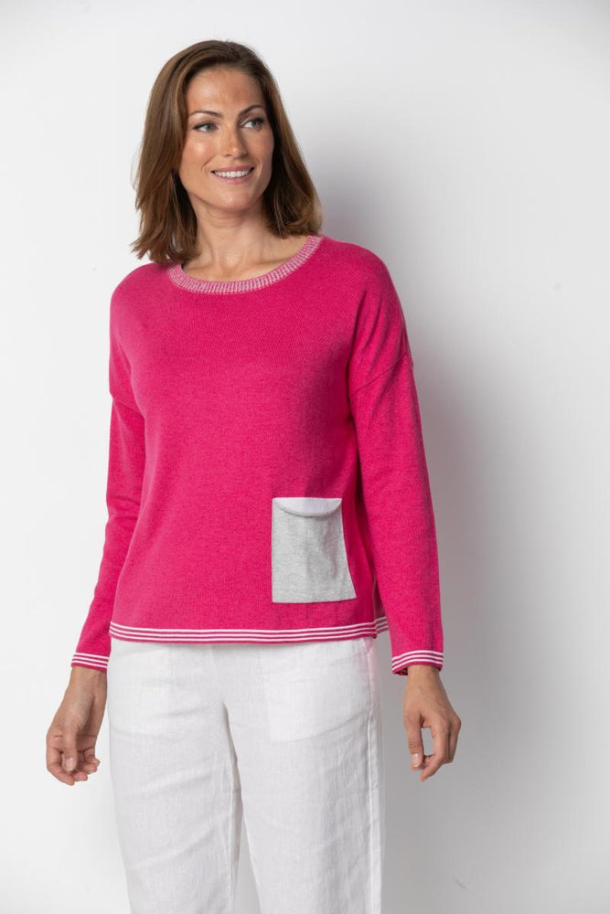 Habitat Spring/Summer 2023 -86411 -Sweater-Fushia - The Coach Pyramids